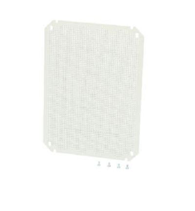 Fibox ABS Perforated Mounting Plate, 180mm W, 3mm L [NEO MPI 3222]; 247-4484