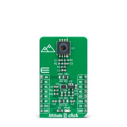 MikroElektronika Altitude 5 Click Barometric Pressure Sensor Add On Board for KP236 mikroBUS socket [MIKROE-4875]; 247-5732