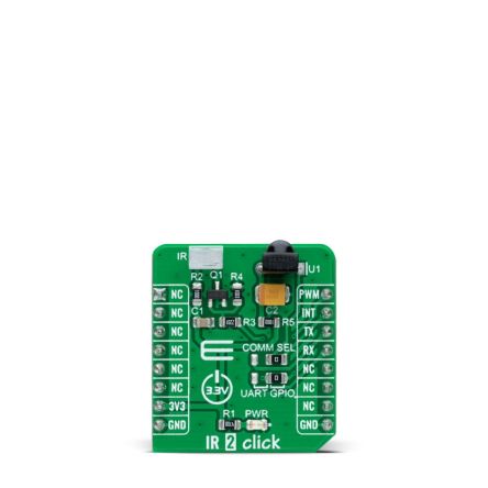 MikroElektronika IR 2 Click Infrared (IR) Sensor Add On Board for TSMP58138 mikroBUS socket [MIKROE-5088]; 247-5805