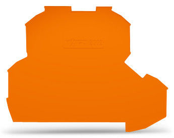 WAGO TOPJOB S, 2002 Series End and Intermediate Plate for Use with 2002 Series Double Level Terminal Blocks [2002-2292]; 247-5832