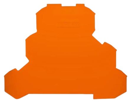 WAGO TOPJOB S, 2002 Series End and Intermediate Plate for Use with 2002 Series Triple Level Terminal Blocks [2002-3292]; 247-5836