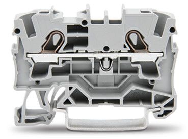 WAGO 2004-1201 TOPJOB S, 2004 Series Grey, 4mm², Single-Level, Push-In Cage Clamp Termination, ATEX, IECEx [2004-1201]; 247-5837