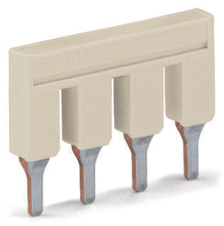 WAGO TOPJOB S, 2006 Series Jumper Bar for Use with 2006 Series Terminal Blocks, 41A [2006-404]; 247-5845