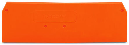 WAGO 280 Series End and Intermediate Plate for Use with 280 Series Terminal Blocks [280-315]; 247-5873