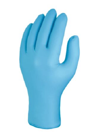 Skytec UTAH Blue Powder-Free Nitrile Disposable Gloves, Size XL, 100 per Pack [SKYUTAH]; 247-8416