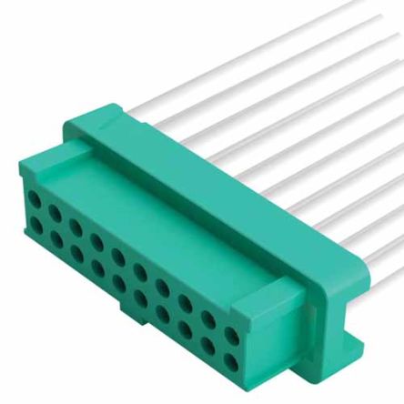 HARWIN 6 Way Female Gecko Unterminated Wire to Board Cable [G125-FC10605L0-0150L]; 247-9114