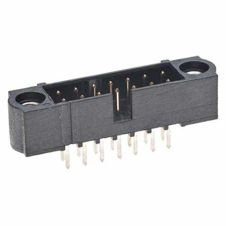 HARWIN M80-500 Series Vertical Through Hole Mount PCB Connector, 8-Contact, 2-Row, 2mm Pitch, Solder Termination [M80-5000842]; 247-9168