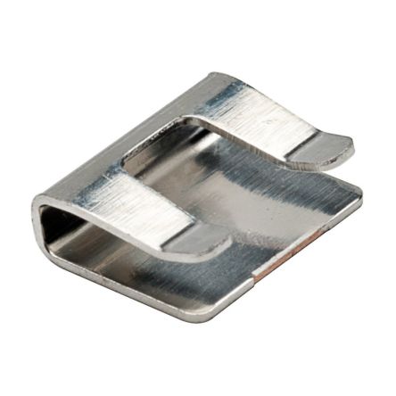 HARWIN Silver Tin Plated Copper Alloy Grounding clip, 1mm Max. Bundle [S8101-46R]; 247-9229