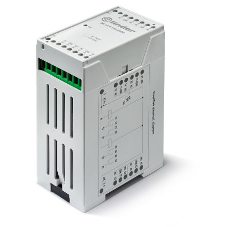 Finder DIN Rail Relay, 24V dc Coil, 8A Switching Current [RR1490240000]; 247-9277
