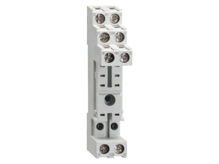 Lovato HR SERIES 230V ac DIN Rail Relay Socket, for use with Relay [HR5XS21]; 247-9577