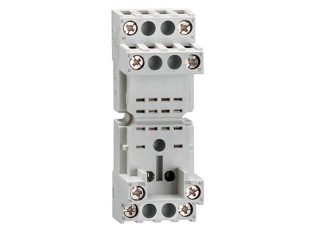 Lovato HR SERIES 230V ac DIN Rail Relay Socket, for use with HR SERIES [HR6XS42]; 247-9595