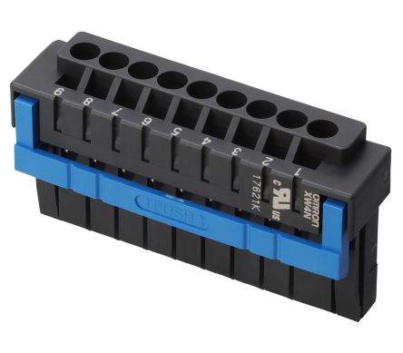 Omron, 3.5mm Pitch, 9 Way, Pluggable Terminal Block, Plug, Plug-In, XW4N-09D1-S [XW4N-09D1-S]; 247-9800