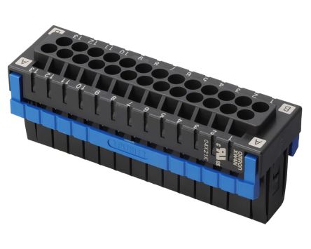 Omron, 3.5mm Pitch, 26 Way, Pluggable Terminal Block, Plug, Plug-In, XW4N-26D2-S [XW4N-26D2-S]; 247-9811