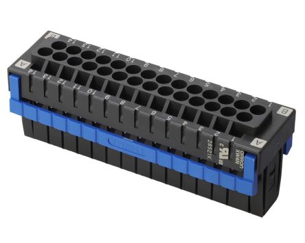 Omron, 3.5mm Pitch, 28 Way, Pluggable Terminal Block, Plug, Plug-In, XW4N-28D2-S [XW4N-28D2-S]; 247-9812