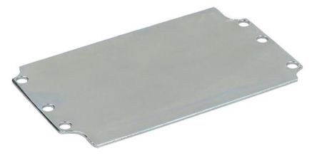 RS PRO Steel Mounting Plate, 1.5mm H, 169mm W, 266.3mm L for Use with RS PRO Aluminium Enclosure [0]; 248-1077
