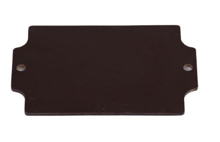 RS PRO Bakelite Mounting Plate, 2mm H, 63mm W, 68mm L for Use with RS PRO GRP Enclosure [0]; 248-1088