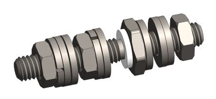 RS PRO Stainless Steel Earthing Stud for Use with RS PRO GRP Enclosure [0]; 248-1102