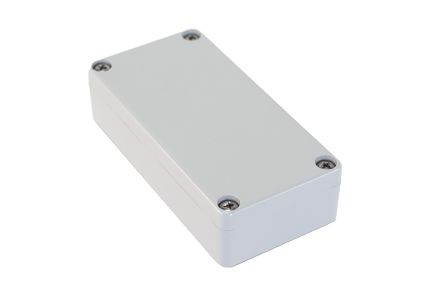 Hammond Polycarbonate Enclosure, 80 x 40 x 22mm [1551WKGY]; 248-1165