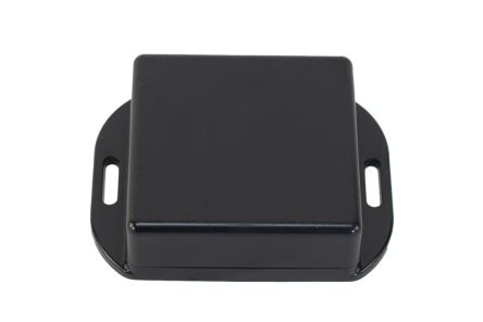 Hammond Polycarbonate Enclosure, 60 x 60 x 22mm [1551WTFLBK]; 248-1167