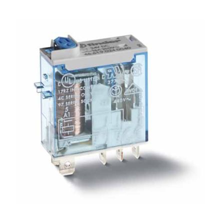 Finder Plug-In Mount Non-Latching Relay, 110V ac Coil, 16A Switching Current, SPDT [466181105020]; 248-1425