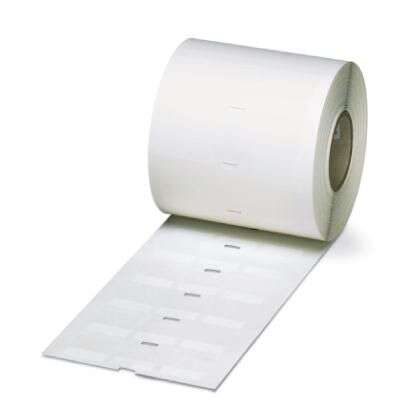 Phoenix Contact WML 5 (25X10)R on White Label, 25.4 m Length, 25.4 mm Width [0817523]; 248-2185