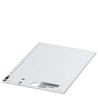 Phoenix Contact US-EMLP (20X9) on White Label, 29 mm Width [0828795]; 248-2214