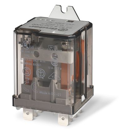 Finder Flange Mount Relay, 24V dc Coil, 16A Switching Current [628290240009]; 248-2586