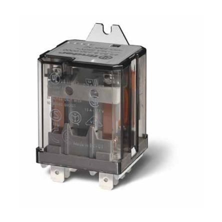 Finder Flange Mount Relay, 380V ac Coil, 16A Switching Current, 3PDT, 3PDT [628383804600]; 248-2607