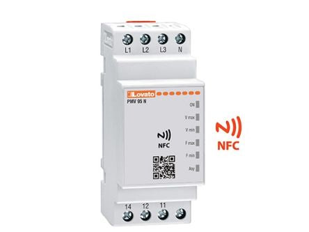 Lovato Frequency Monitoring Relay, 3 Phase, SPDT [PMV95NA575NFC]; 248-3495