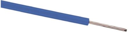 RS PRO Blue 0.5mm² Hook Up Wire, 20 AWG, 1/0.8 mm, 500m, PVC Insulation [0]; 248-3612