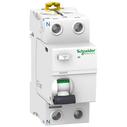 Schneider Electric iID RCCB, 63A, 2 Pole, 300mA, Type A-SI, 240V ac [A9R35263]; 248-3702