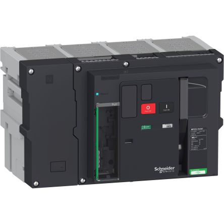 Schneider Electric, Masterpact MCCB 4P 1.6kA, Fixed Mount [LV848279]; 248-3798