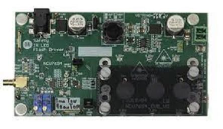 onsemi NCV7694GEVB, FLASH IR LED DRV Evaluation Board LED Driver Evaluation Board for NCV7694MW0R2G [NCV7694GEVB]; 248-3938