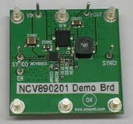 onsemi Automotive Grade High-Frequency Buck Regulator Evaluation Board Switching Regulator [NV890201MWTXGEVB]; 248-3941