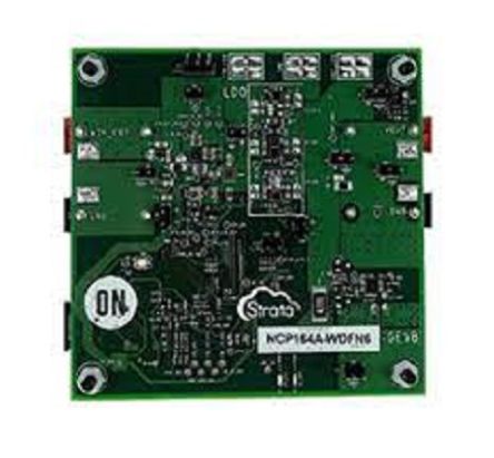 onsemi Strata Enabled NCP164A Adjustable LDO, WDFN6 Package Evaluation Board LDO Voltage Regulator for NCP164A [STR-NCP164A-WDFN6-GEVB]; 248-3943