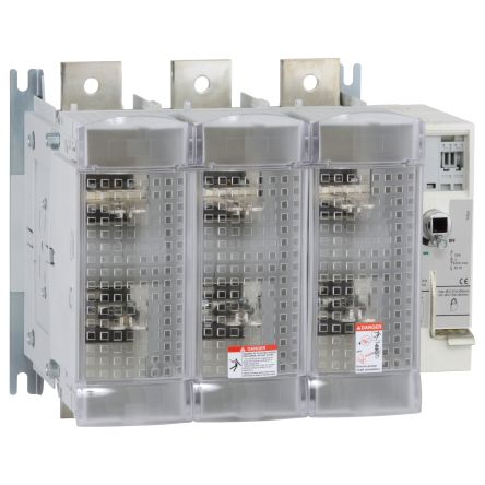 Schneider Electric Switch Disconnector, 3 Pole, 1250A Max Current, 630A Fuse Current [GS2V3]; 248-4024