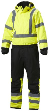 Helly Hansen Black/Green/White/Yellow Reusable Overall, 3XL [71555_369-3XL]; 248-4399
