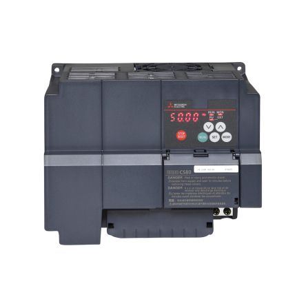 Mitsubishi Electric Inverter Drive, 7.5 kW, 3 Phase, 380 → 480 V ac, 16 A, FR-CS80 Series [325746]; 248-4558