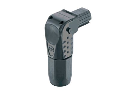 HARTING Han S Power Connector Hood, Angled [09930010501]; 248-4600