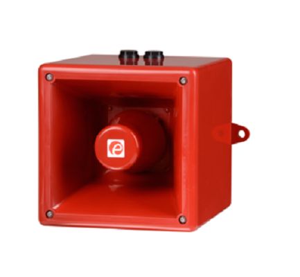 e2s A121 Series Electronic Sounder, 11.5 → 54 V, ±3dB at 1 m, IP66, DC, 45-Tone [A121DC024AA0A1R]; 248-4861