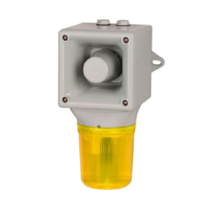 e2s AB105STR Series Sounder Beacon, 230 V, IP65, Wall Mount, 113dB at 1 Metre [AB105STRAC230AA0A1G/X]; 248-4878