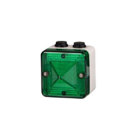 e2s L101FLASHTEL Series Amber, Blue, Clear, Green, Red, Yellow Flashing Beacon, 230 V, Wall Mount, Xenon Bulb [L101FLASHTEL230BA0A1R/A]; 248-4890
