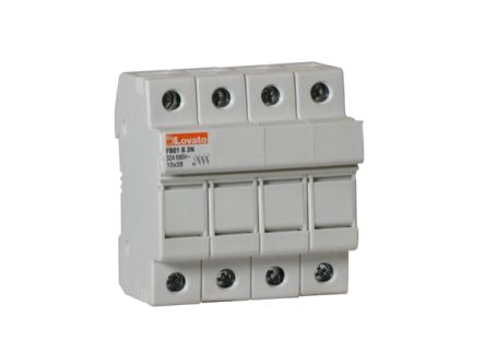 Lovato 32A Fuse Holder for 10 x 38mm Fuse, 3P, 690V ac [FB01B3N]; 248-5511
