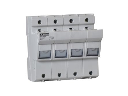 Lovato 50A Fuse Holder for 14 x 51mm Fuse, 3P, 690V ac [FB02A3N]; 248-5515