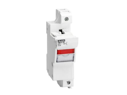Lovato 100A Fuse Holder for 22.2 x 58mm Fuse, 1P, 690V ac [FB03A1PL]; 248-5516