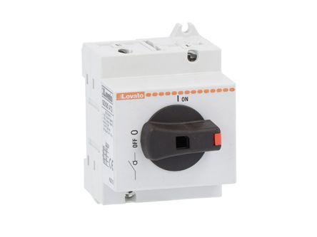 Lovato 2P Pole Isolator Switch - 25A Maximum Current [GD025AT2]; 248-5537