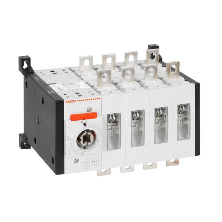 Lovato 4P Pole Screw Mount Changeover Switch - 160A Maximum Current, 144kW Power Rating [GLC0160T4C1]; 248-5544