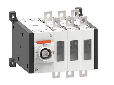 Lovato 3P Pole Screw Mount Changeover Switch - 315A Maximum Current, 250kW Power Rating [GLC0315C1]; 248-5550
