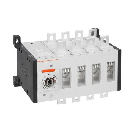 Lovato 4P Pole Screw Mount Changeover Switch - 400A Maximum Current, 400kW Power Rating [GLC0400T4C1]; 248-5555