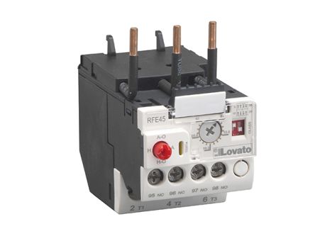 Lovato Thermal Overload Relay, 32 A F.L.C, 45 A Contact Rating, 690 V, 3P, RFE [RFE454500]; 248-5645